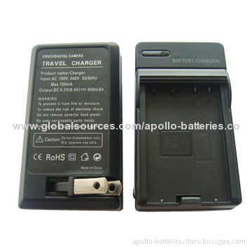 Camera Rechargeable Battery Charger for Canon LP-E6, 4.2V/600mAh
